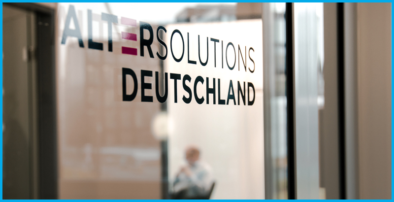 Eingang Alter Solutions Deutschland